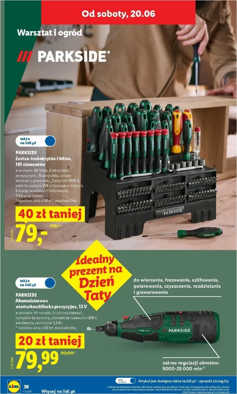Najnowsza gazetka Lidl – Katalog Okazji ważna od 15.06.2026 ⭐ - strona 44