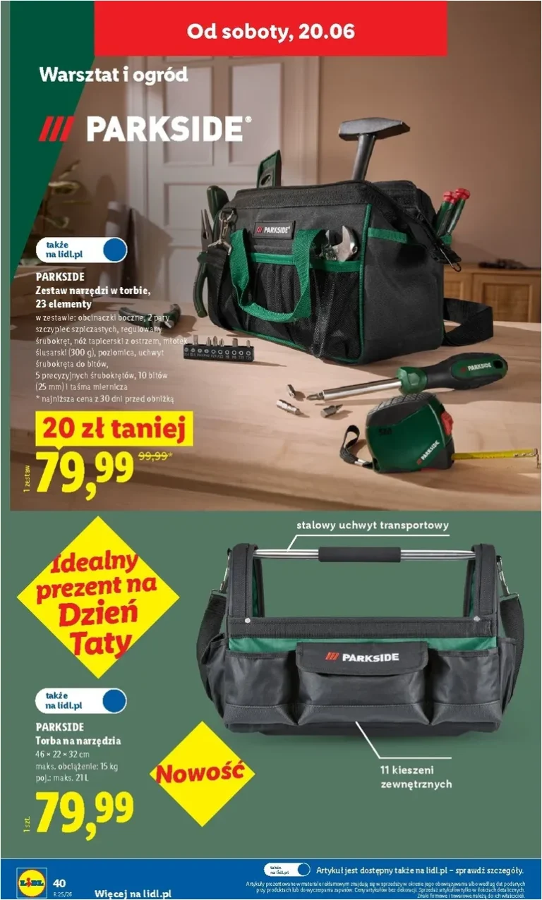 Najnowsza gazetka Lidl – Katalog Okazji ważna od 15.06.2026 ⭐ - strona 46