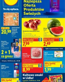 Najnowsza gazetka Lidl – Gazetka ważna od 15.06 do 17.06 ważna od 15.06.2026 ⭐