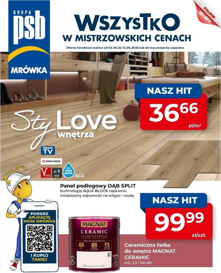 Najnowsza gazetka Mrówka – Bytów ważna od 03.06.2026 ⭐ - strona 1