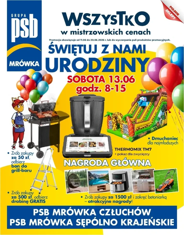 Najnowsza gazetka Mrówka – Człuchów ważna od 03.06.2026 ⭐ - strona 1
