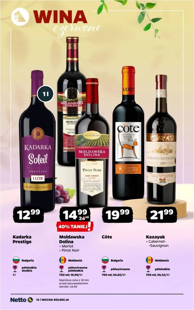 Najnowsza gazetka Netto – Wina ważna od 08.06.2026 ⭐ - strona 12