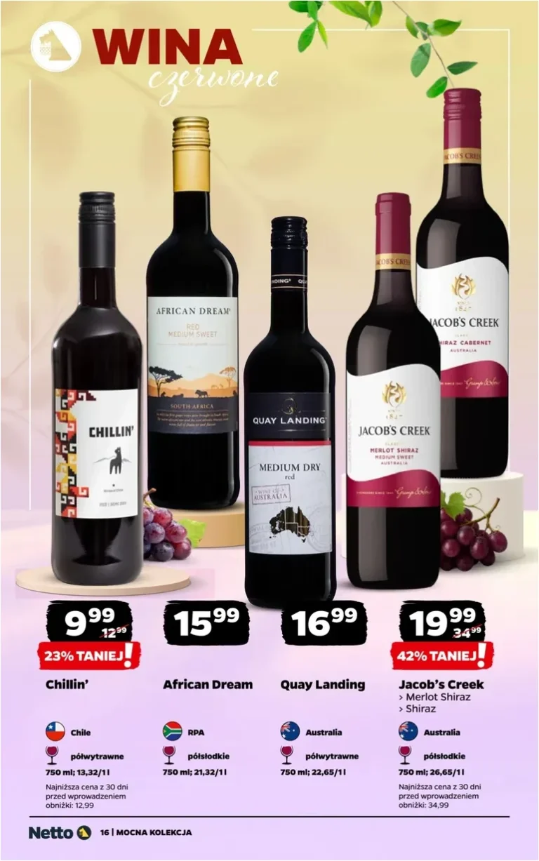 Najnowsza gazetka Netto – Wina ważna od 08.06.2026 ⭐ - strona 16