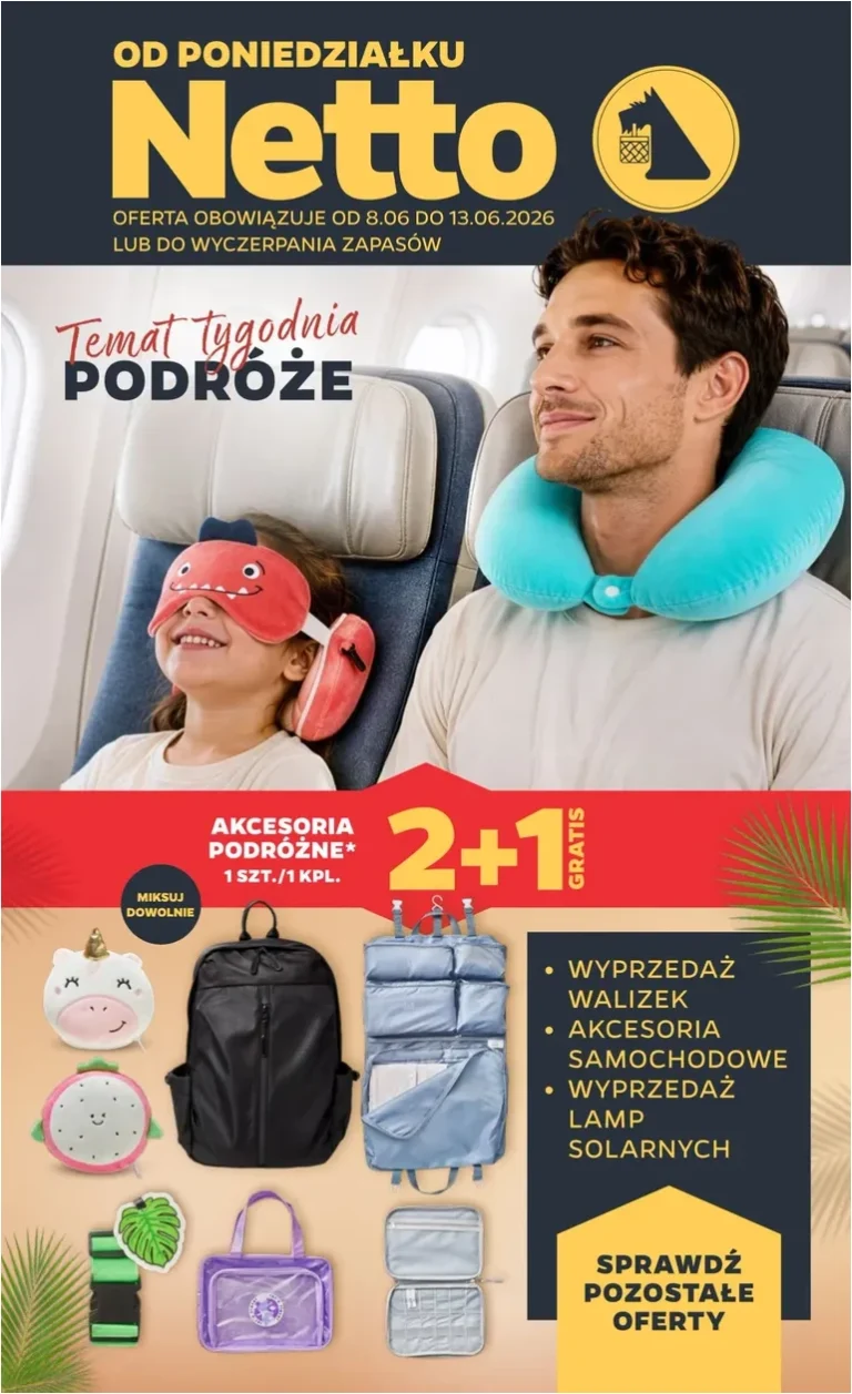 Najnowsza gazetka Netto – Non Food ważna od 08.06.2026 ⭐ - strona 1