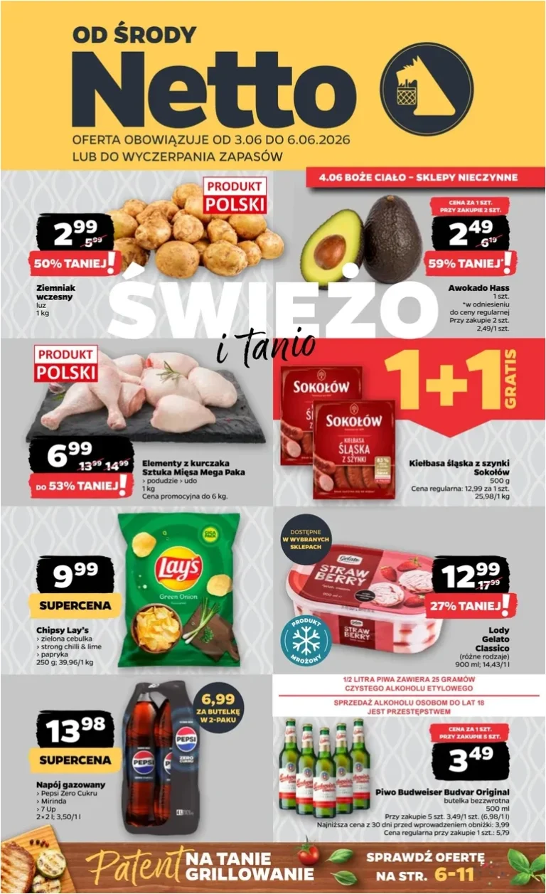 Netto – Food gazetka od 03.06.2026 - strona 1