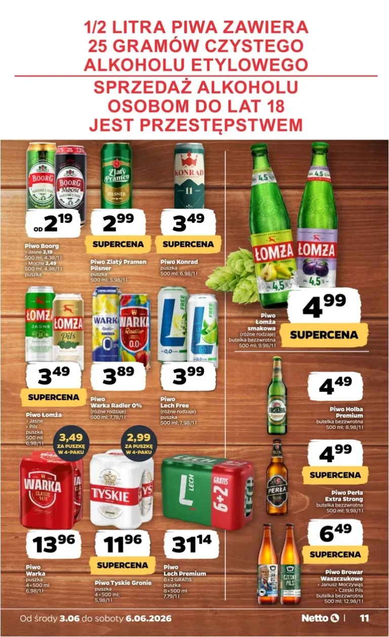Netto – Food gazetka od 03.06.2026 - strona 11