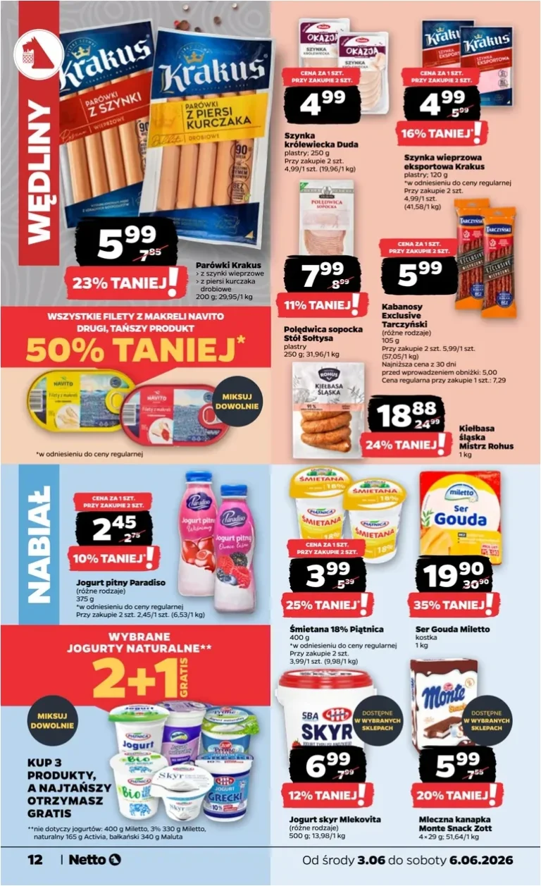 Netto – Food gazetka od 03.06.2026 - strona 12