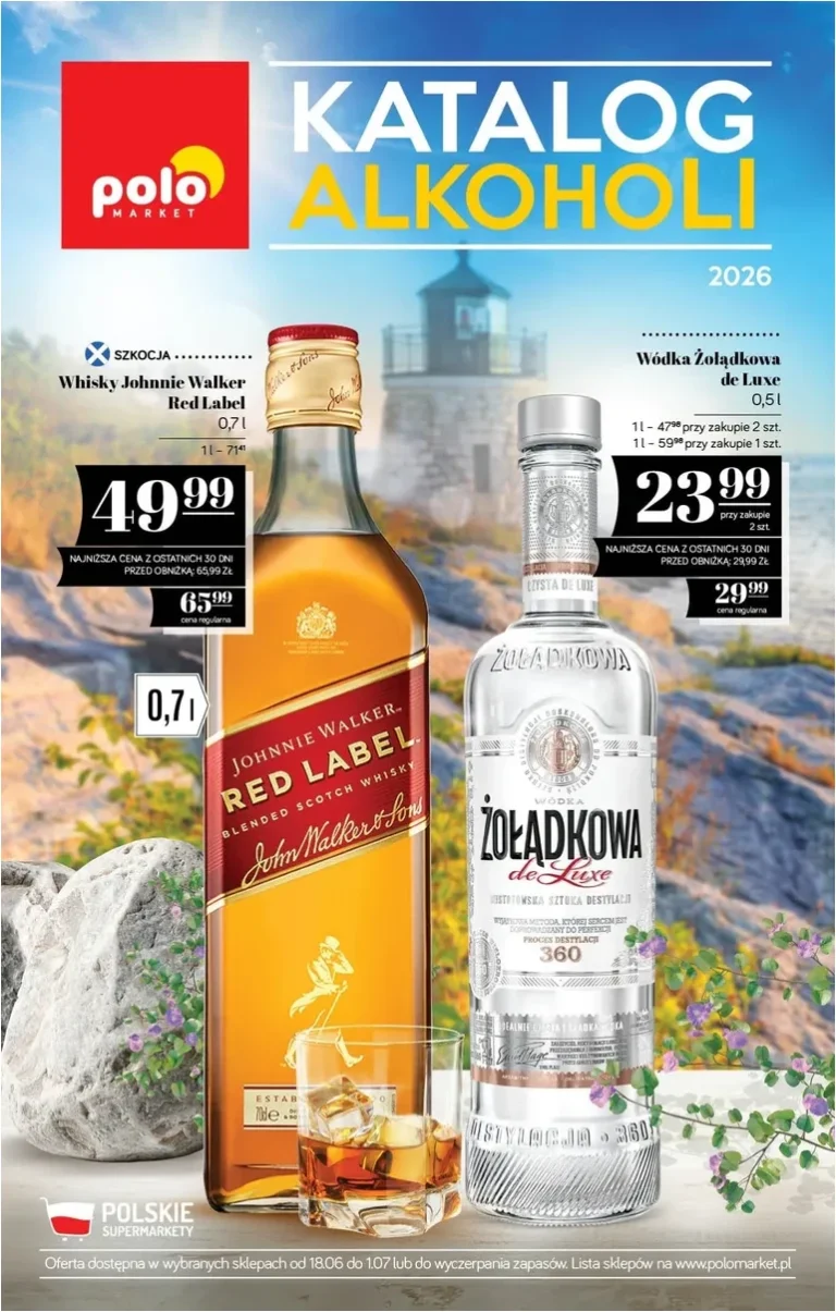 POLO market – Katalog alkoholi gazetka od 18.06.2026 - strona 1