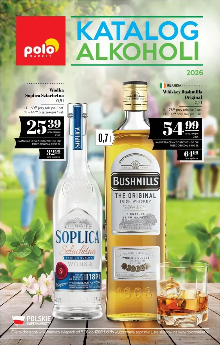 POLO market – Katalog alkoholi gazetka od 05.06.2026 - strona 1