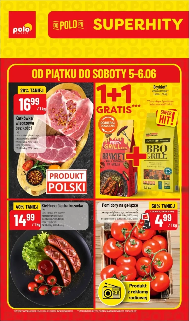 Najnowsza gazetka POLO market – Superhity ważna od 05.06.2026 ⭐ - strona 1
