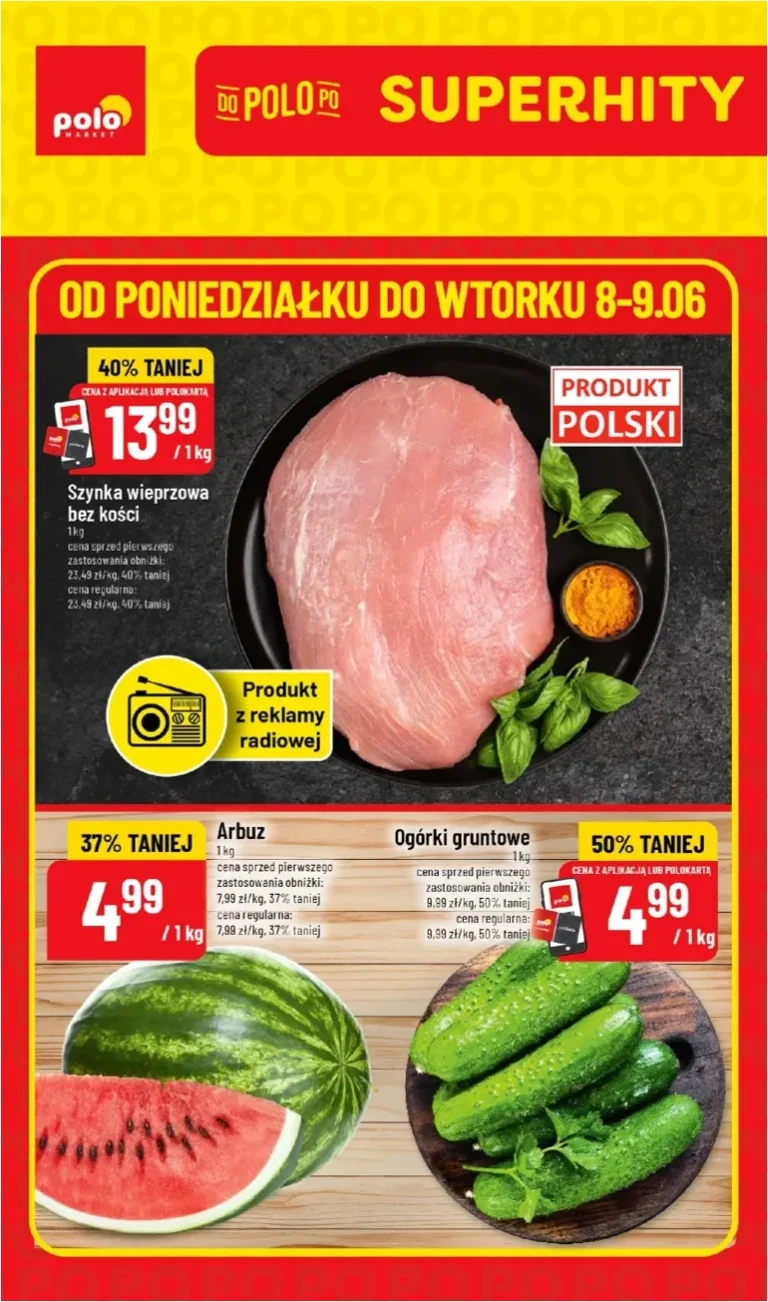 POLO market – Super Hity gazetka od 08.06.2026 - strona 1