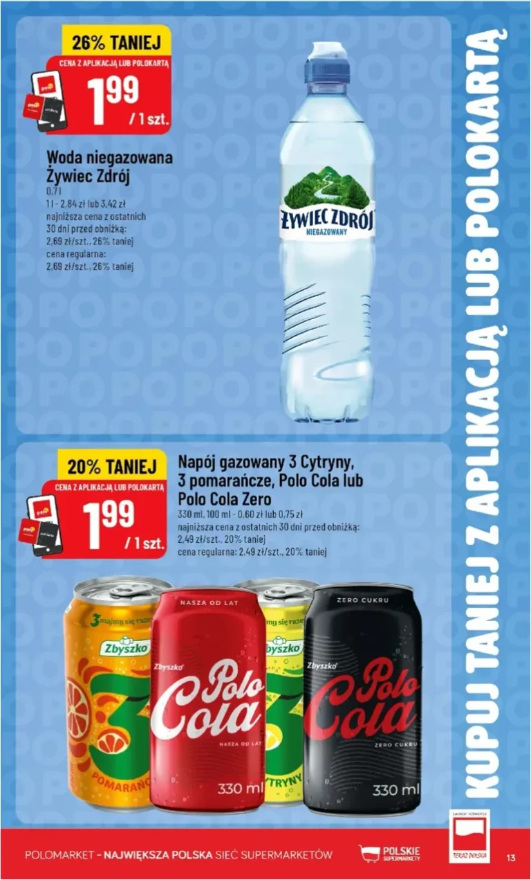 POLO market – Kupuj Taniej w Aplikacji gazetka od 03.06.2026 - strona 13