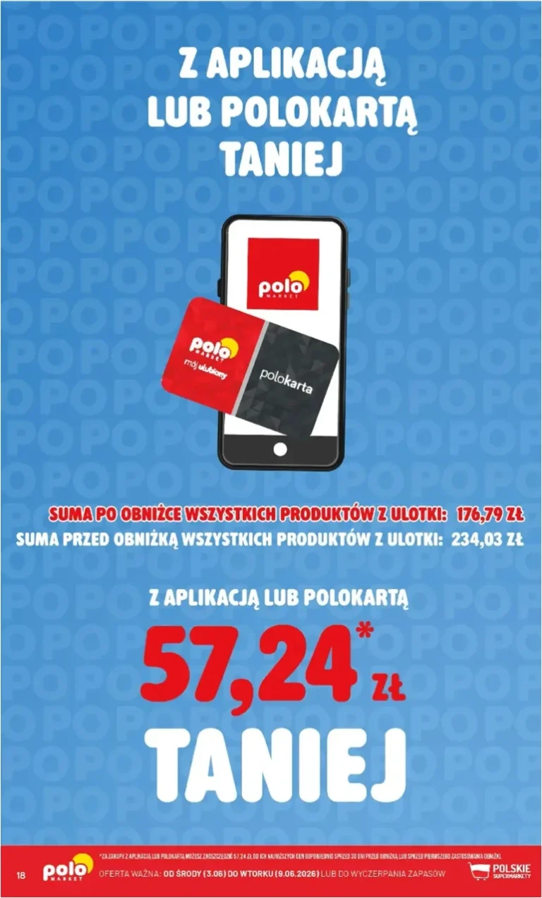POLO market – Kupuj Taniej w Aplikacji gazetka od 03.06.2026 - strona 18