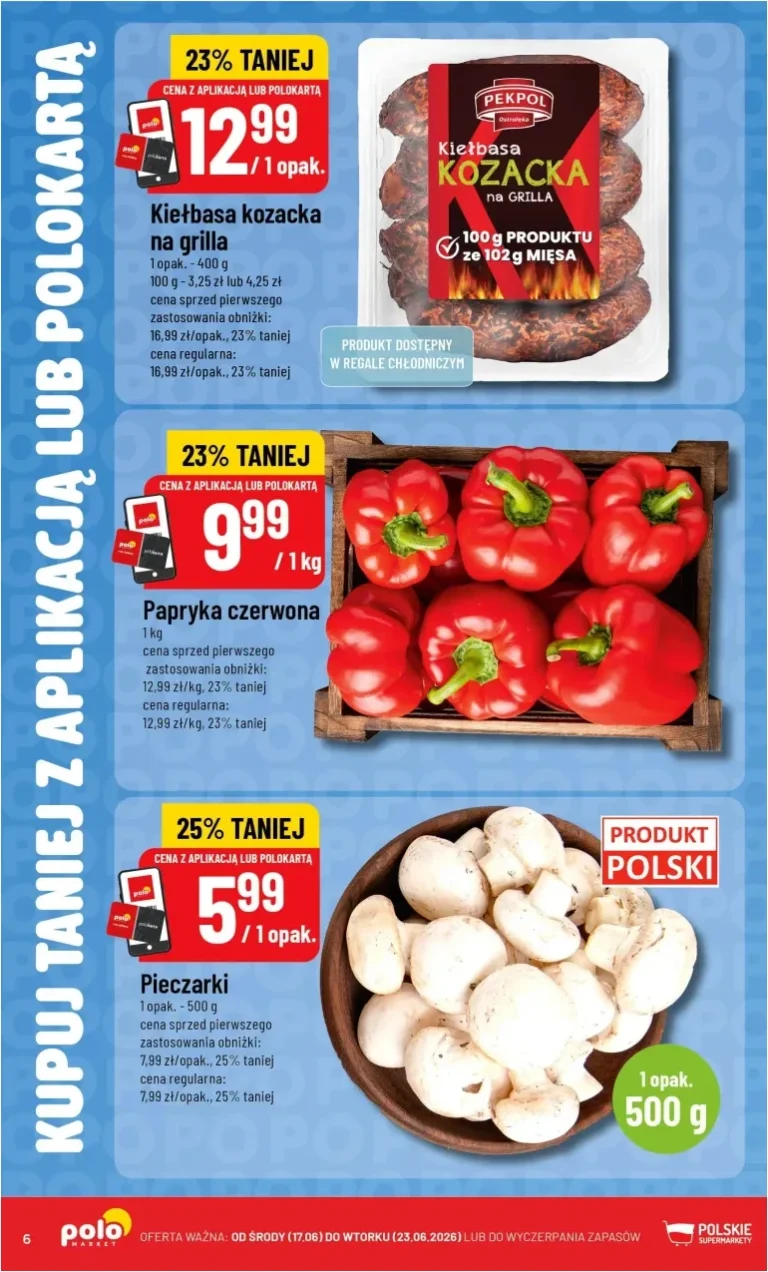 POLO market – Kupuj taniej z aplikacją gazetka od 17.06.2026 - strona 6