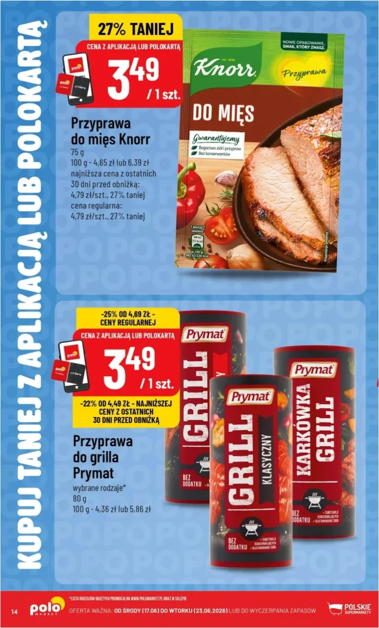 POLO market – Kupuj taniej z aplikacją gazetka od 17.06.2026 - strona 14