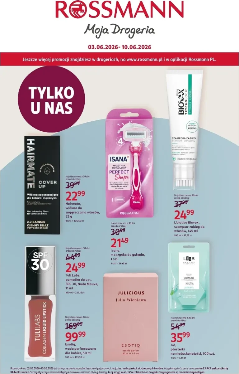 Rossmann gazetka od 03.06.2026 - strona 1
