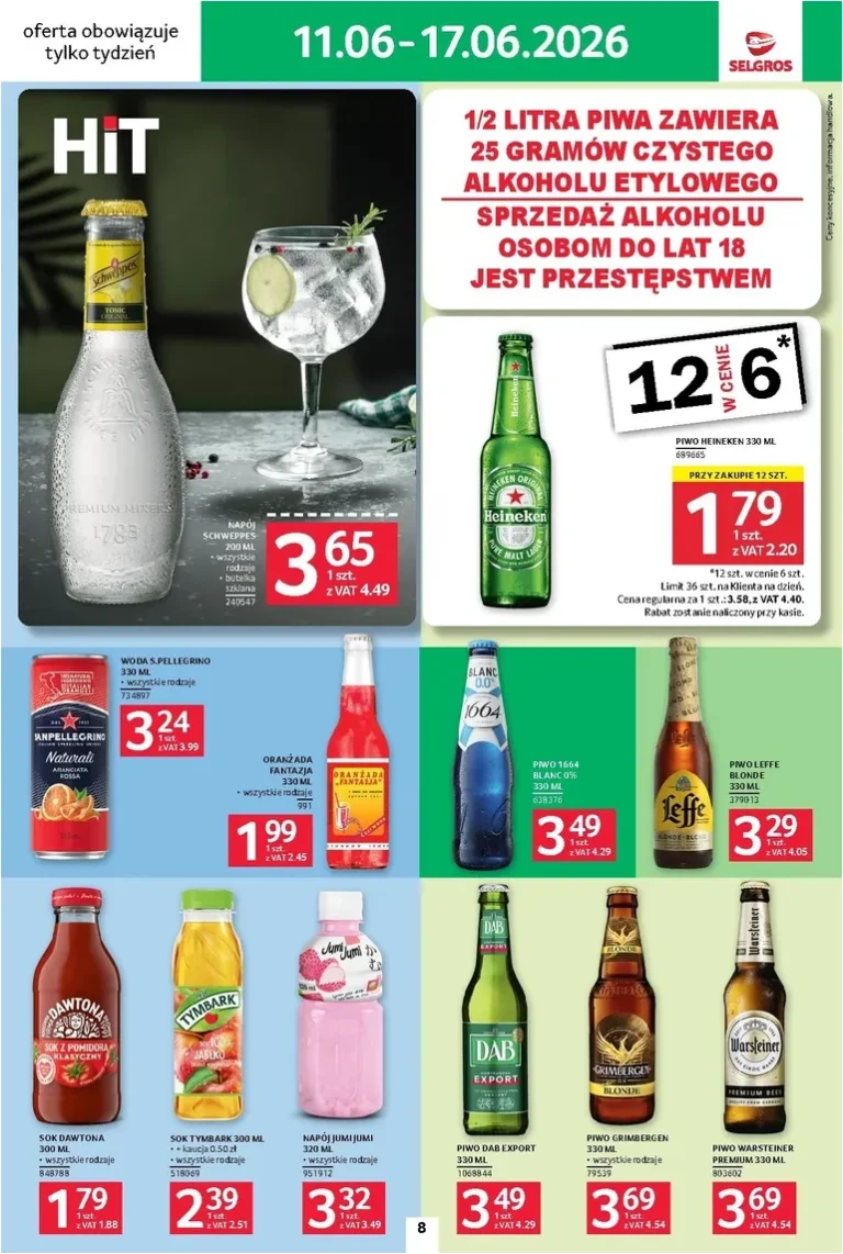 Selgros cash&amp;carry – Jeszcze więcej super promocji! gazetka od 11.06.2026 - strona 8
