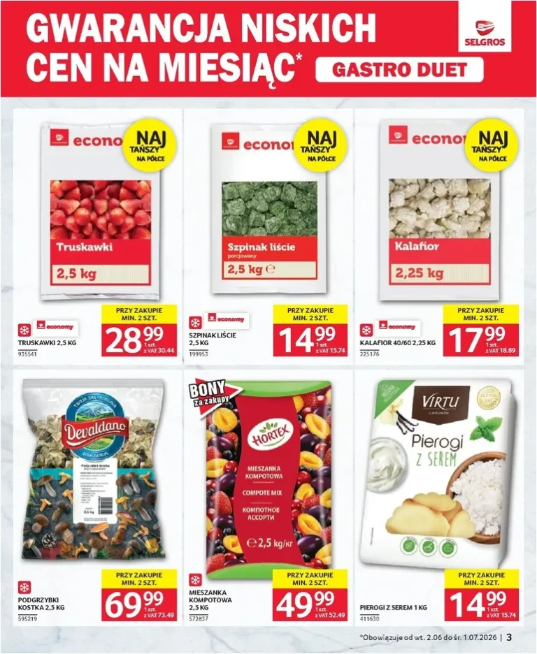 Najnowsza gazetka Selgros cash&amp;carry – Gastro Duet ważna od 02.06.2026 ⭐ - strona 3