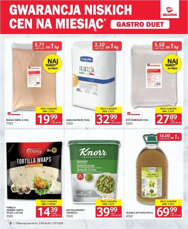 Najnowsza gazetka Selgros cash&amp;carry – Gastro Duet ważna od 02.06.2026 ⭐ - strona 6