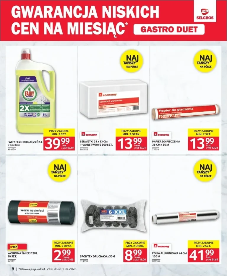 Najnowsza gazetka Selgros cash&amp;carry – Gastro Duet ważna od 02.06.2026 ⭐ - strona 8
