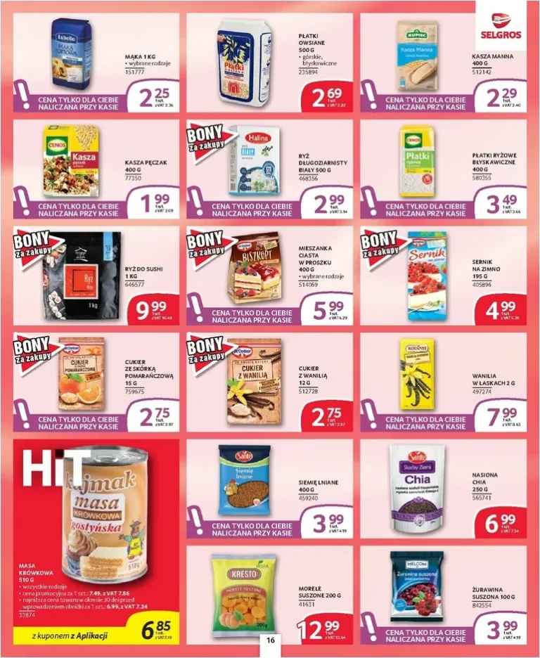 Najnowsza gazetka Selgros cash&amp;carry – Oferta dla profesjonalistów ważna od 02.06.2026 ⭐ - strona 16