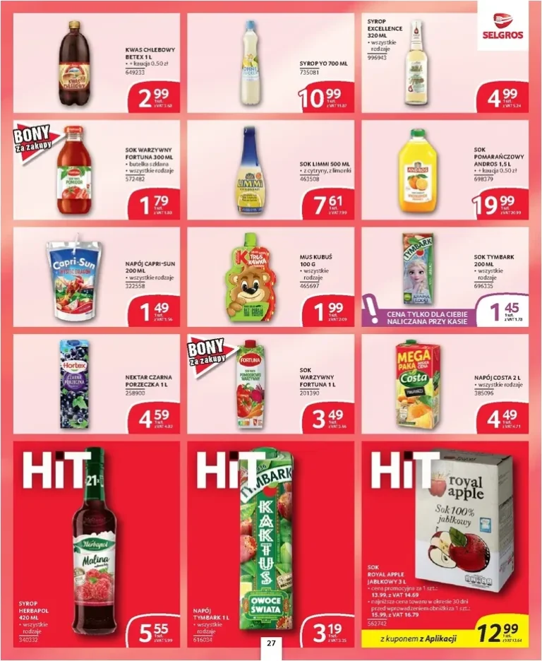 Najnowsza gazetka Selgros cash&amp;carry – Oferta dla profesjonalistów ważna od 02.06.2026 ⭐ - strona 27