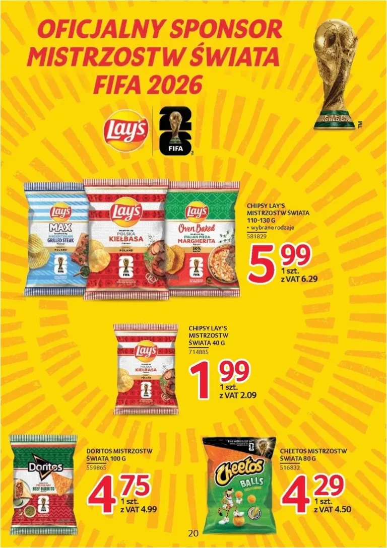 Najnowsza gazetka Selgros cash&amp;carry – Markowe Produkty ważna od 02.06.2026 ⭐ - strona 20