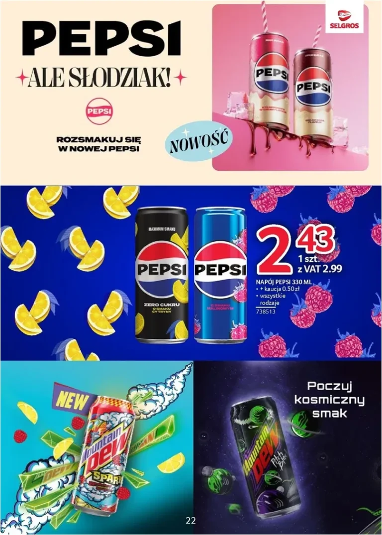 Najnowsza gazetka Selgros cash&amp;carry – Markowe Produkty ważna od 02.06.2026 ⭐ - strona 22