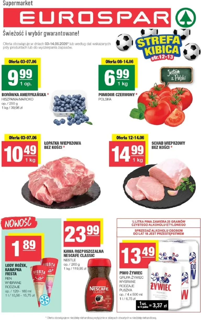 Najnowsza gazetka EUROSPAR ważna od 03.06.2026 ⭐ - strona 1