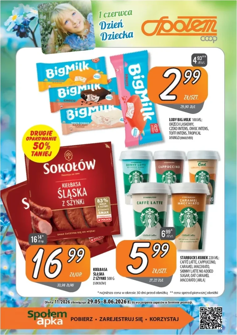 Społem – Coop gazetka od 29.05.2026 - strona 1