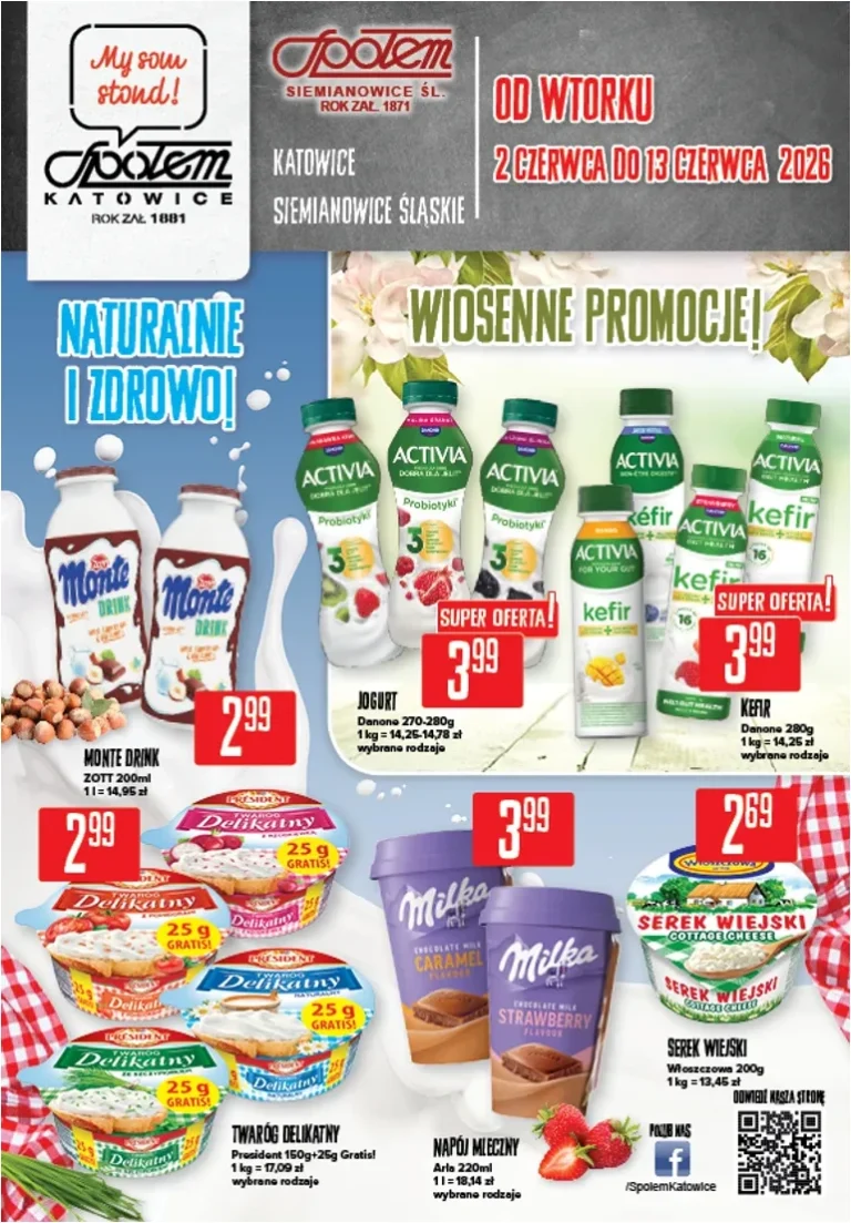 Społem – Katowice gazetka od 02.06.2026 - strona 1