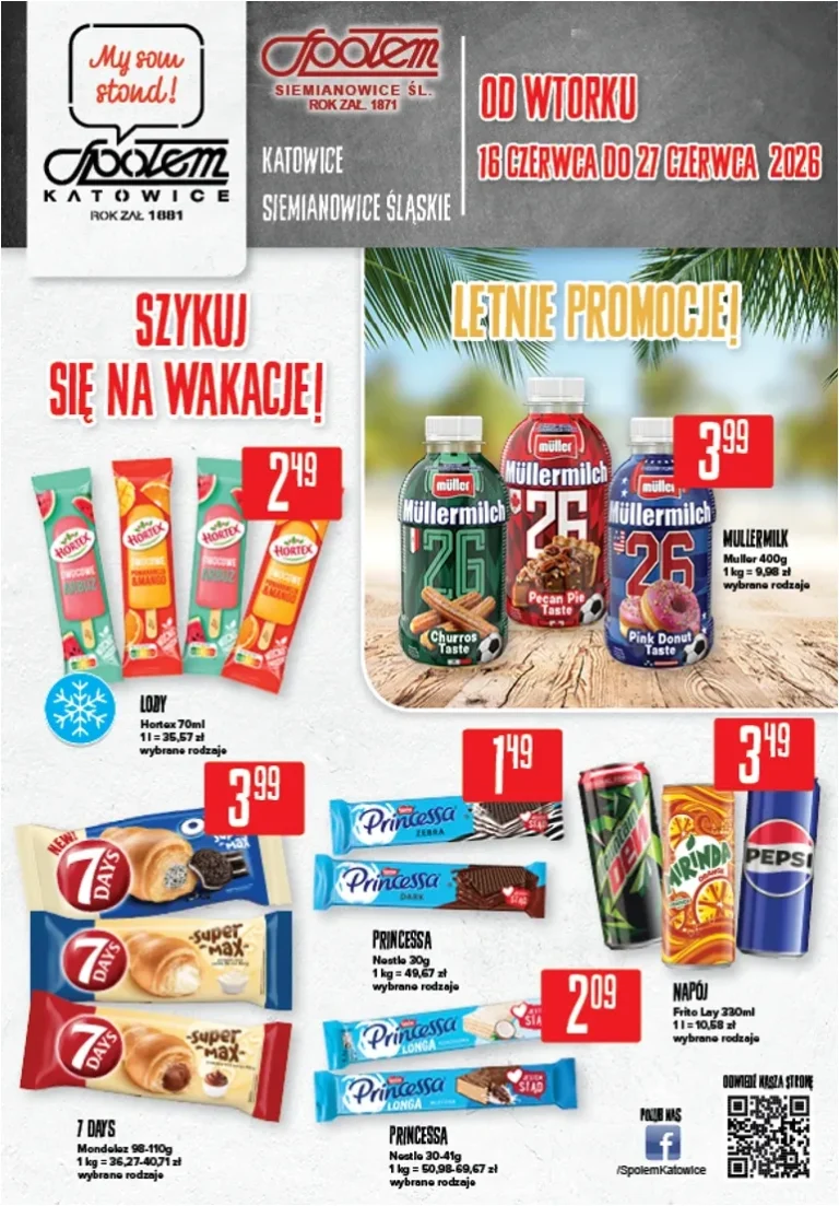 Społem – Katowice gazetka od 16.06.2026 - strona 1