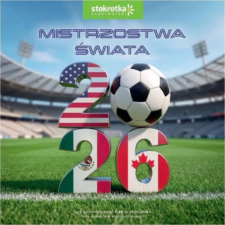 Stokrotka – Katalog Mistrzostwa Świata 2026! gazetka od 11.06.2026 - strona 1