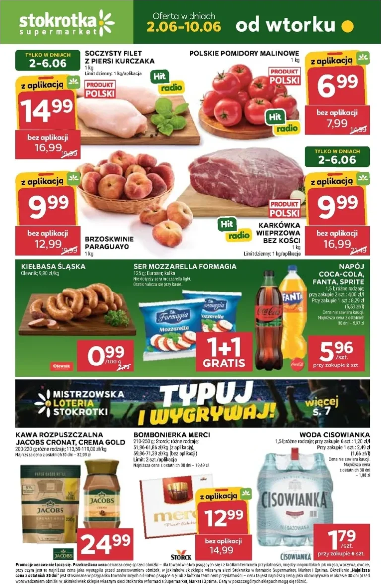 Stokrotka – Supermarket gazetka od 02.06.2026 - strona 1
