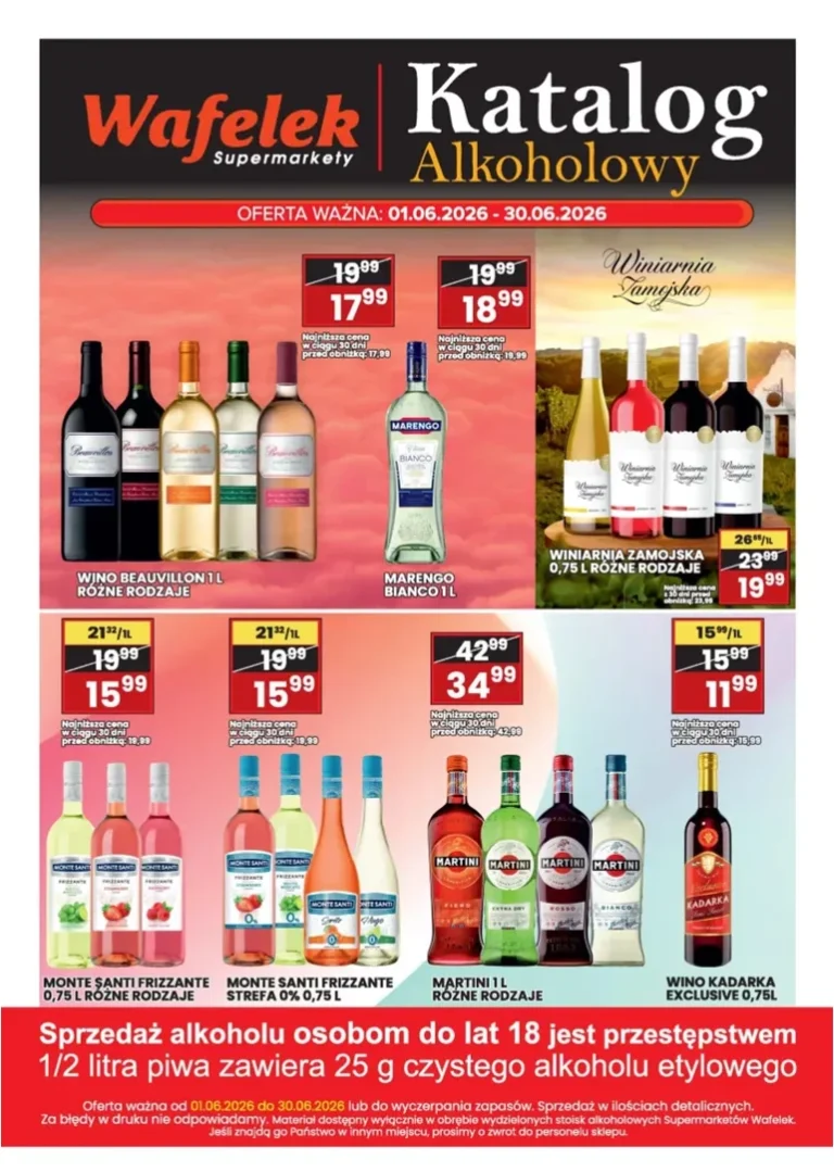 Wafelek – Katalog Alkoholowy gazetka od 01.06.2026 - strona 4